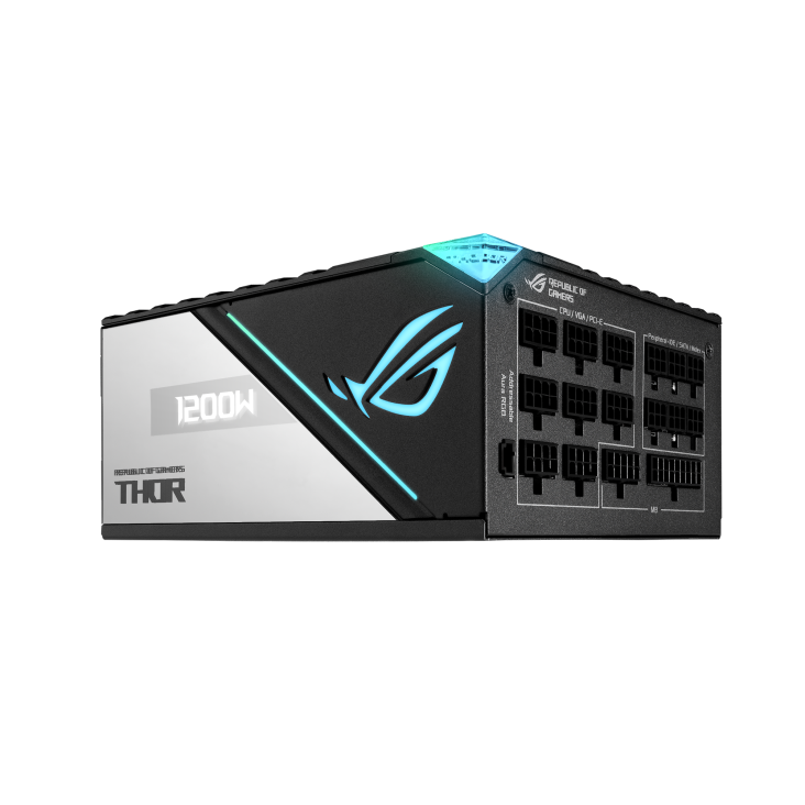 一剑装机-华硕 ROG 雷神二代 额定1200W 白金全模组 电源 黑华硕 ROG 雷神二代 额定1200W 白金全模组 电源 黑 PCIE5.0